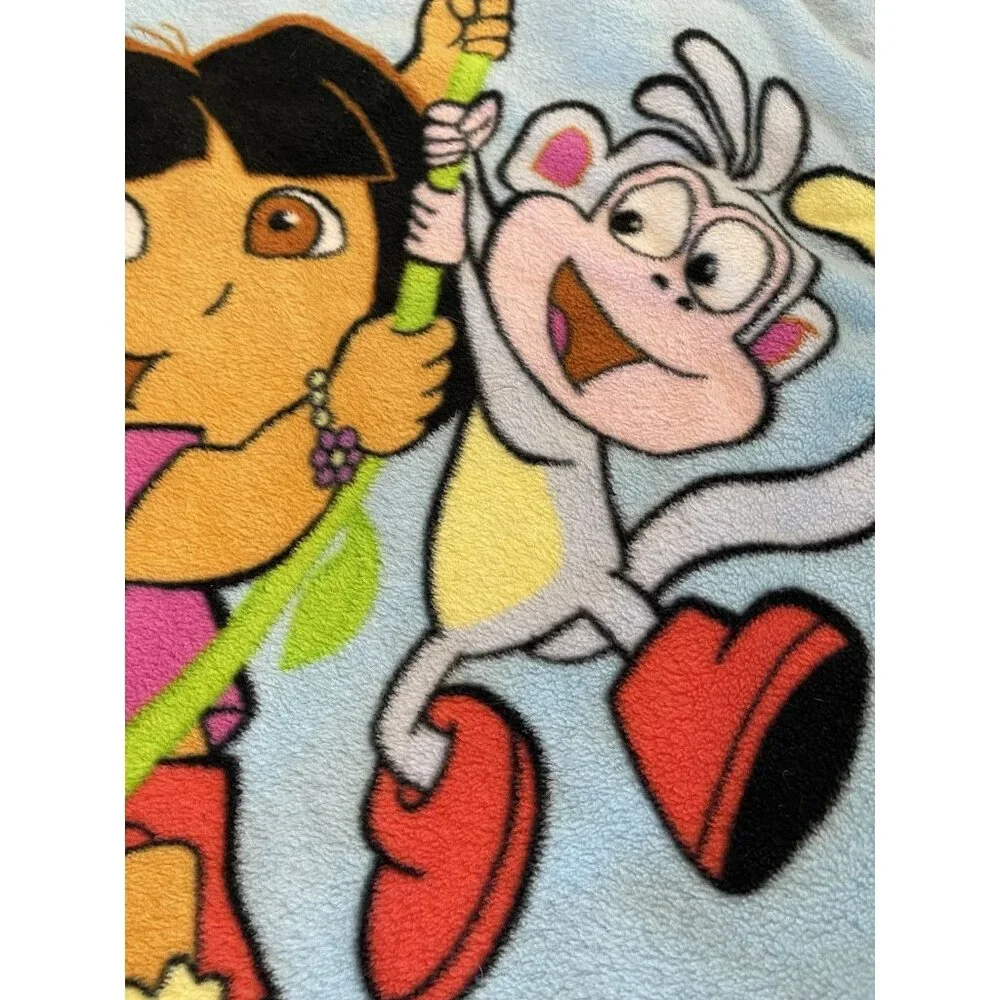 Vintage 2004 Dora the Explorer Boots Nick Jr Ready Bed‎ Sleeping Bag Case Y2K